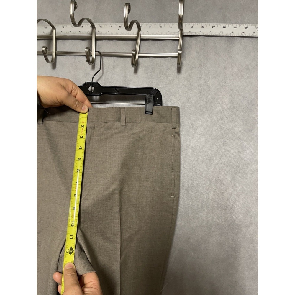 Brooks Brothers Pants Men 36X34 Beige Italy Reda Flexo Merino Wool‎ Milano Luxe - Picture 6 of 11